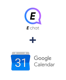 Integration of E-chat and Google Calendar