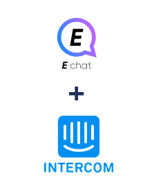 Integration of E-chat and Intercom
