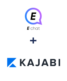 Integration of E-chat and Kajabi