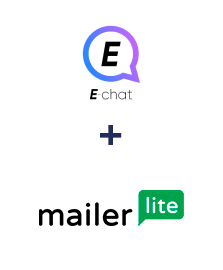 Integration of E-chat and MailerLite