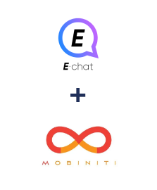 Integration of E-chat and Mobiniti