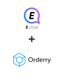 Integration of E-chat and Orderry