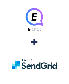 Integration of E-chat and SendGrid