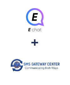 Integration of E-chat and SMSGateway