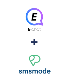Integration of E-chat and Smsmode