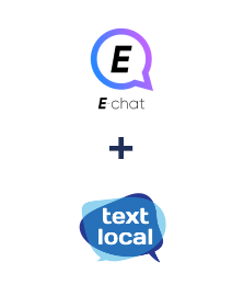 Integration of E-chat and Textlocal