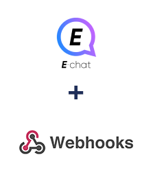 Integration of E-chat and Webhooks