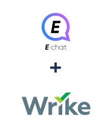 Integration of E-chat and Wrike