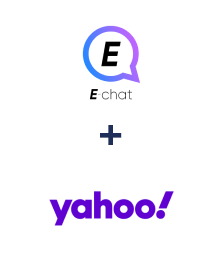 Integration of E-chat and Yahoo!