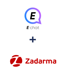 Integration of E-chat and Zadarma