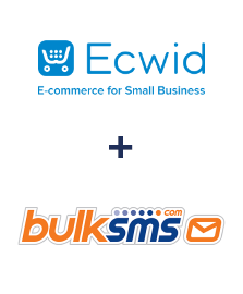 Integration of Ecwid and BulkSMS