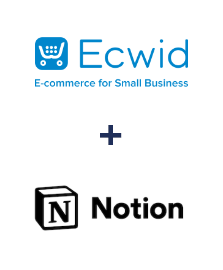 Integration of Ecwid and Notion