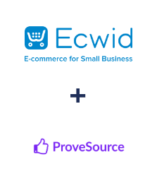 Integration of Ecwid and ProveSource