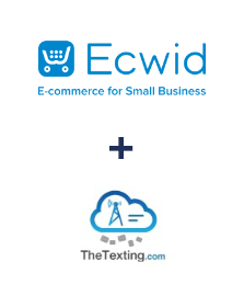Integration of Ecwid and TheTexting