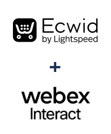 Integration of Ecwid and Webex Interact