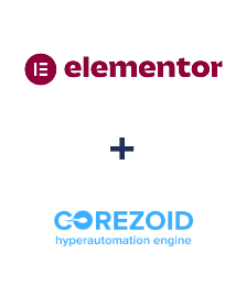 Integration of Elementor and Corezoid