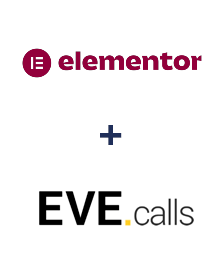 Integration of Elementor and Evecalls