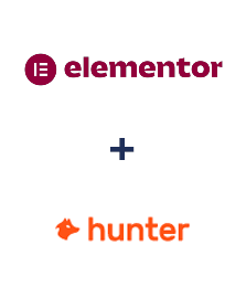Integration of Elementor and Hunter.io