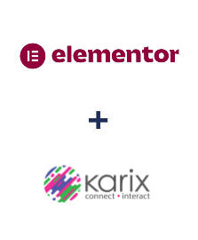 Integration of Elementor and Karix