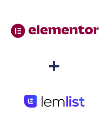 Integration of Elementor and Lemlist