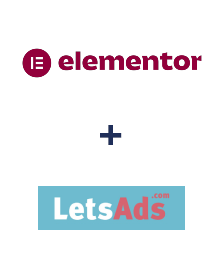 Integration of Elementor and LetsAds