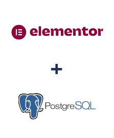 Integration of Elementor and PostgreSQL