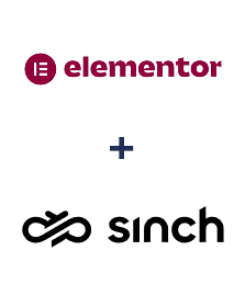 Integration of Elementor and Sinch