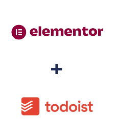 Integration of Elementor and Todoist