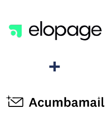 Integration of Elopage and Acumbamail