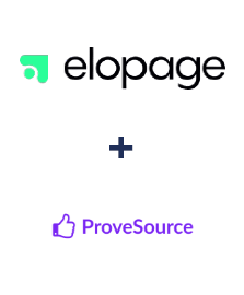 Integration of Elopage and ProveSource