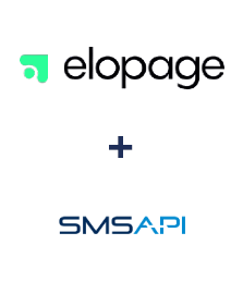 Integration of Elopage and SMSAPI