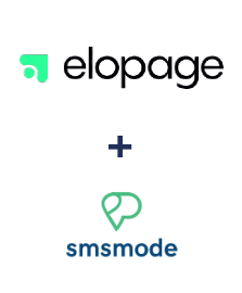 Integration of Elopage and Smsmode