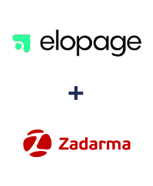Integration of Elopage and Zadarma