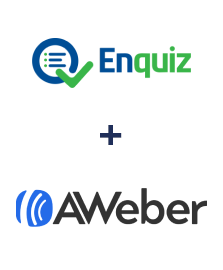 Integration of Enquiz and AWeber