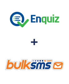 Integration of Enquiz and BulkSMS