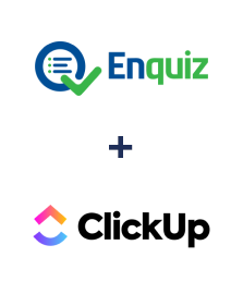 Integration of Enquiz and ClickUp