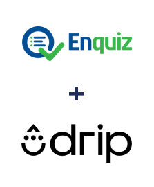 Integration of Enquiz and Drip