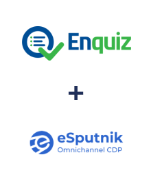 Integration of Enquiz and eSputnik