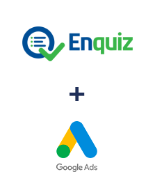 Integration of Enquiz and Google Ads