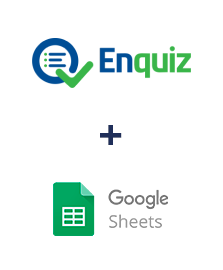 Integration of Enquiz and Google Sheets
