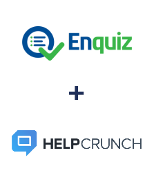 Integration of Enquiz and HelpCrunch Integration of Enquiz and HelpCrunch