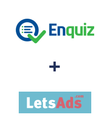 Integration of Enquiz and LetsAds Integration of Enquiz and LetsAds