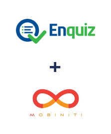 Integration of Enquiz and Mobiniti