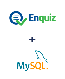 Integration of Enquiz and MySQL