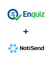 Integration of Enquiz and NotiSend Integration of Enquiz and NotiSend