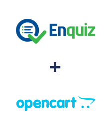 Integration of Enquiz and Opencart