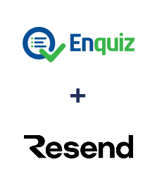 Integration of Enquiz and Resend