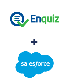 Integration of Enquiz and Salesforce CRM