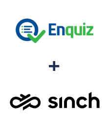 Integration of Enquiz and Sinch Integration of Enquiz and Sinch