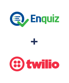Integration of Enquiz and Twilio